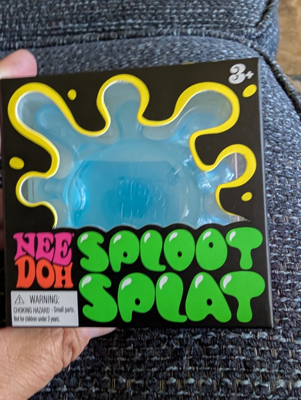 Sploot Splat Needoh Sensory Toy - Blue